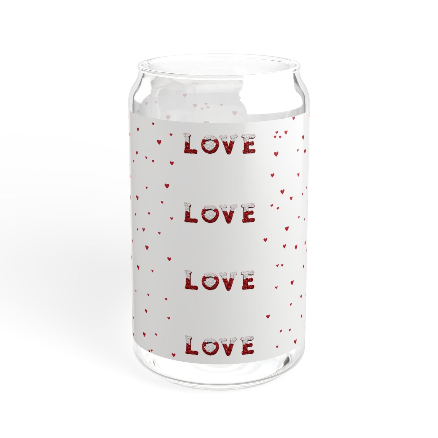 Love - Sipper Glass, 16oz