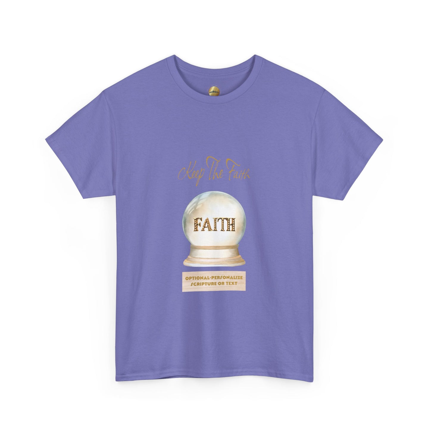 Keep The Faith - Inspirited Unisex Heavy Cotton Tee