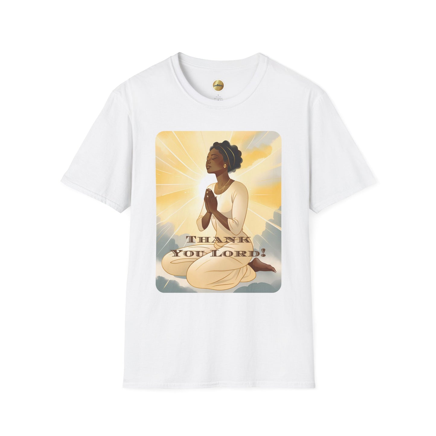 Thank You Lord - Unisex Softstyle T-Shirt - Inspirational Prayer Tee