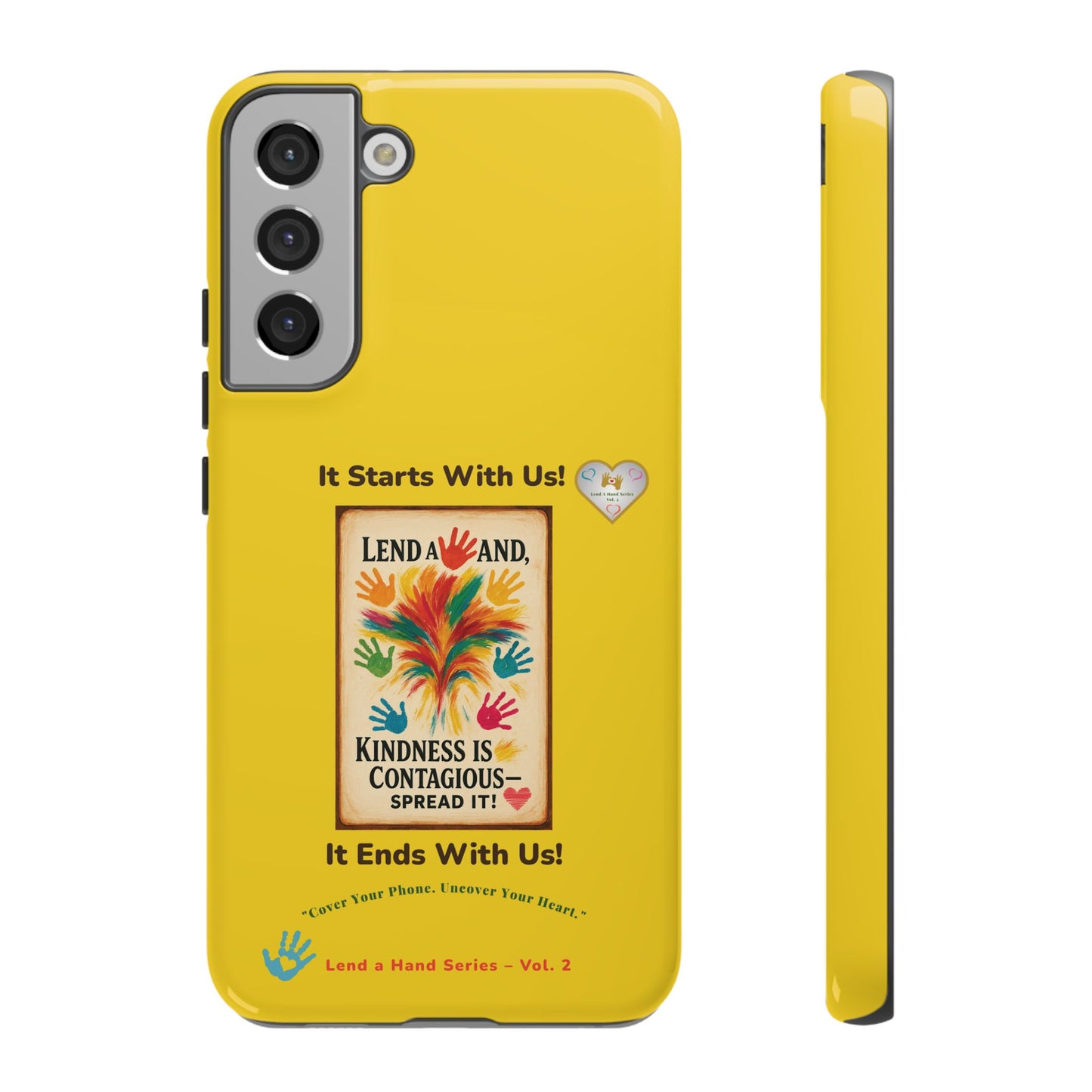 Lend a Hand, Lift a Heart – Phone Case Samsung Vol. 2 | "Cover Your Phone. Uncover Your Heart."