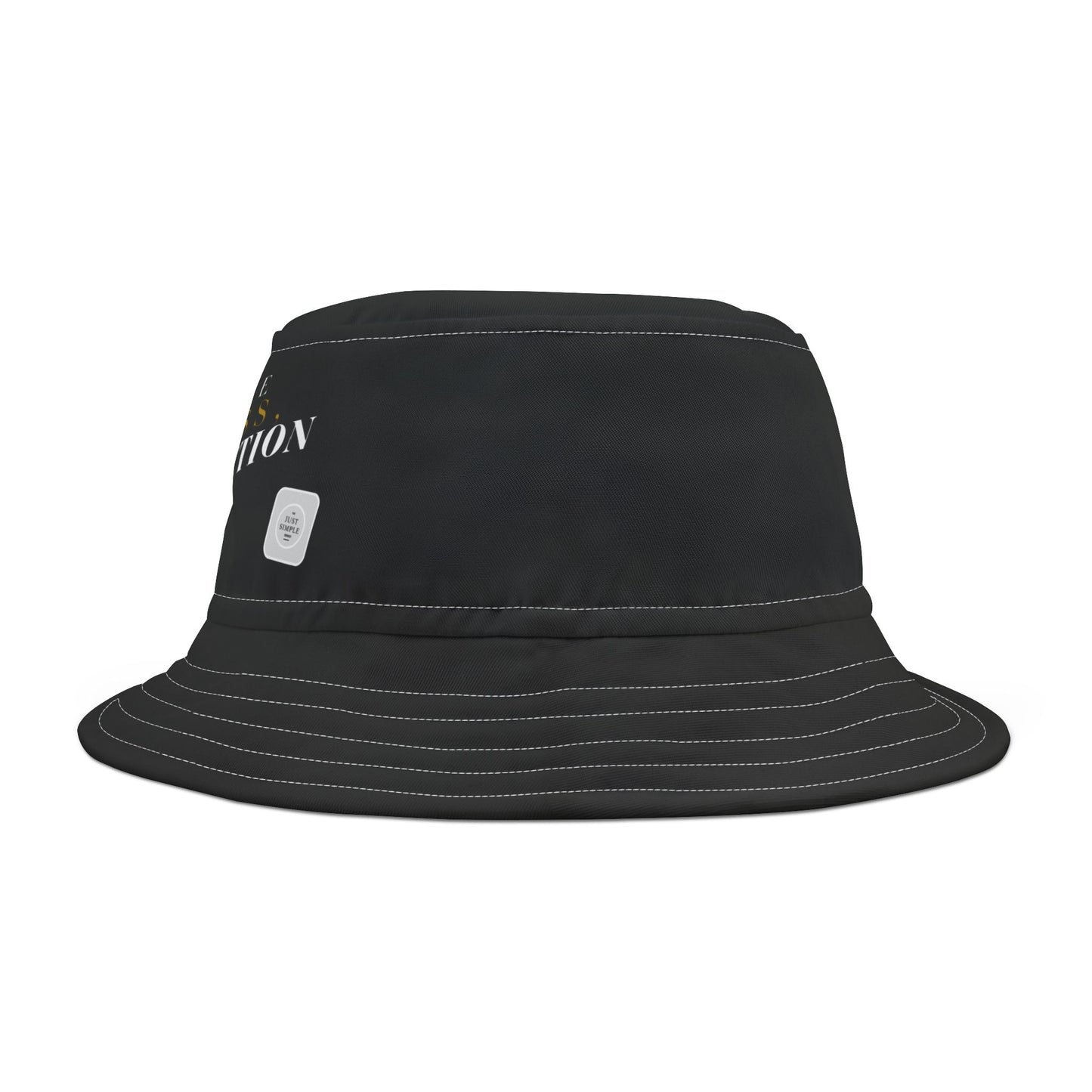 Believe, Progress, Not Perfection | Unisex Bucket Hat (black) | The Just Simple Series