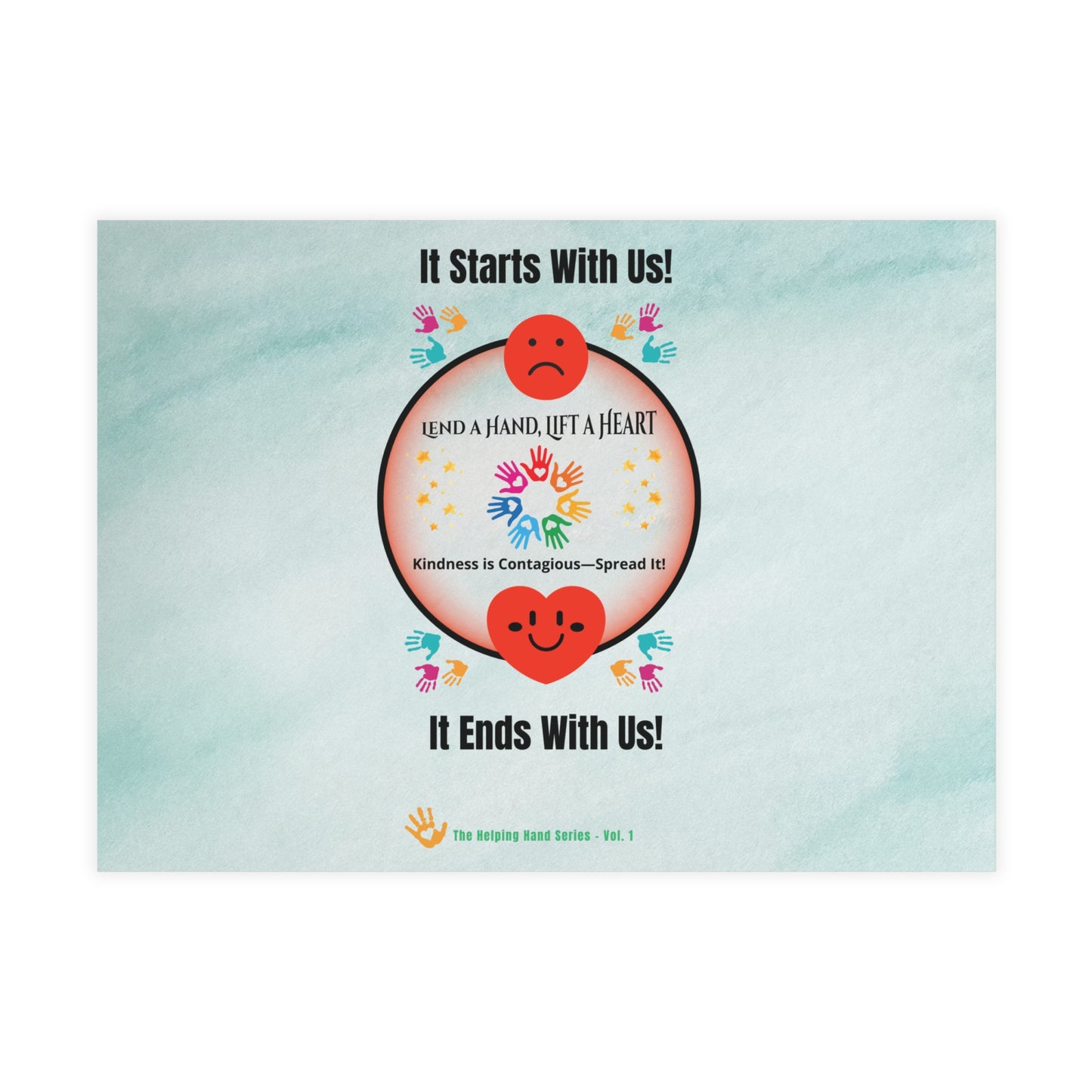 Lend a Hand, Lift a Heart Vol. 1 | Postcards - Horizontal