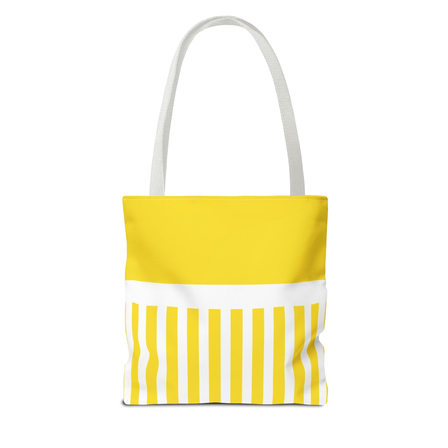 La Strie (yellow & white) - Tote Bag - Stylish Beach Vibes for Every Occasion!