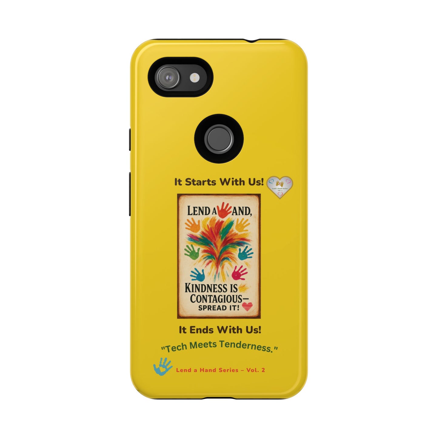Lend a Hand, Lift a Heart - Phone Case Google Pixel Vol. 2 | "Tech Meets Tenderness."