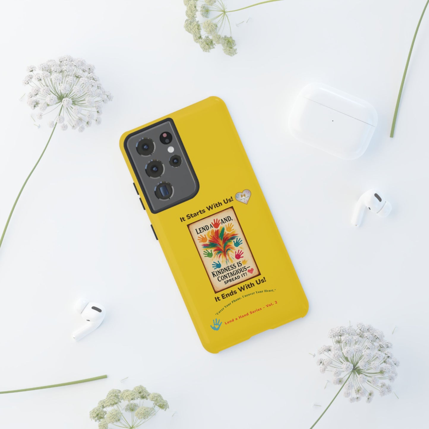 Lend a Hand, Lift a Heart – Phone Case Samsung Vol. 2 | "Cover Your Phone. Uncover Your Heart."