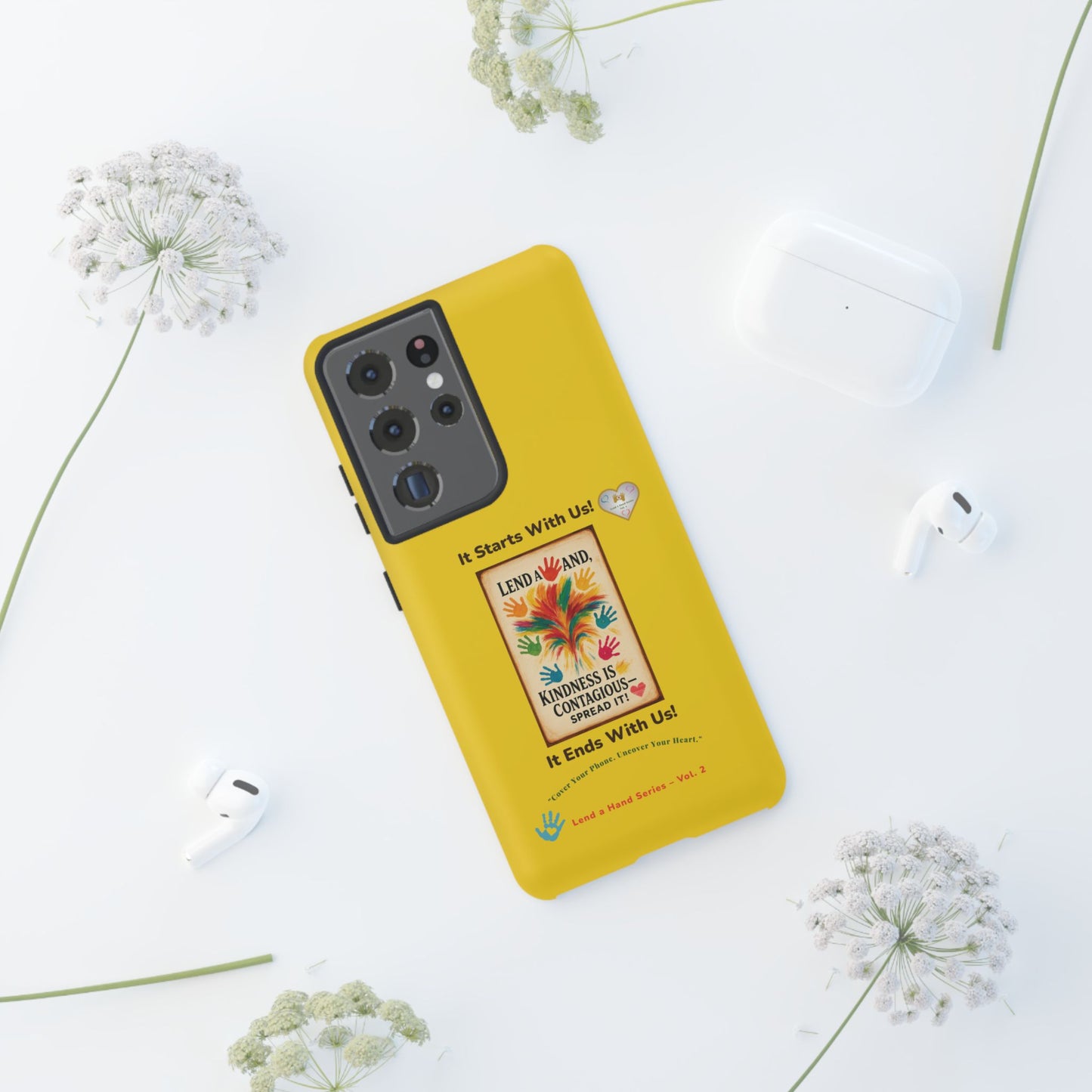 Lend a Hand, Lift a Heart – Phone Case Samsung Vol. 2 | "Cover Your Phone. Uncover Your Heart."