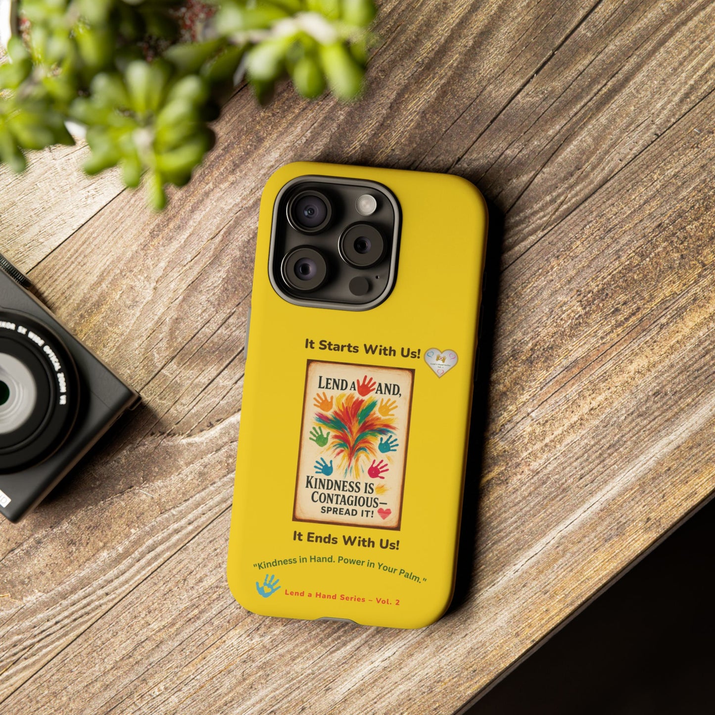 Lend a Hand, Lift a Heart - Phone Case iPhone Vol. 2 | "Kindness in Hand. Power in Your Palm."