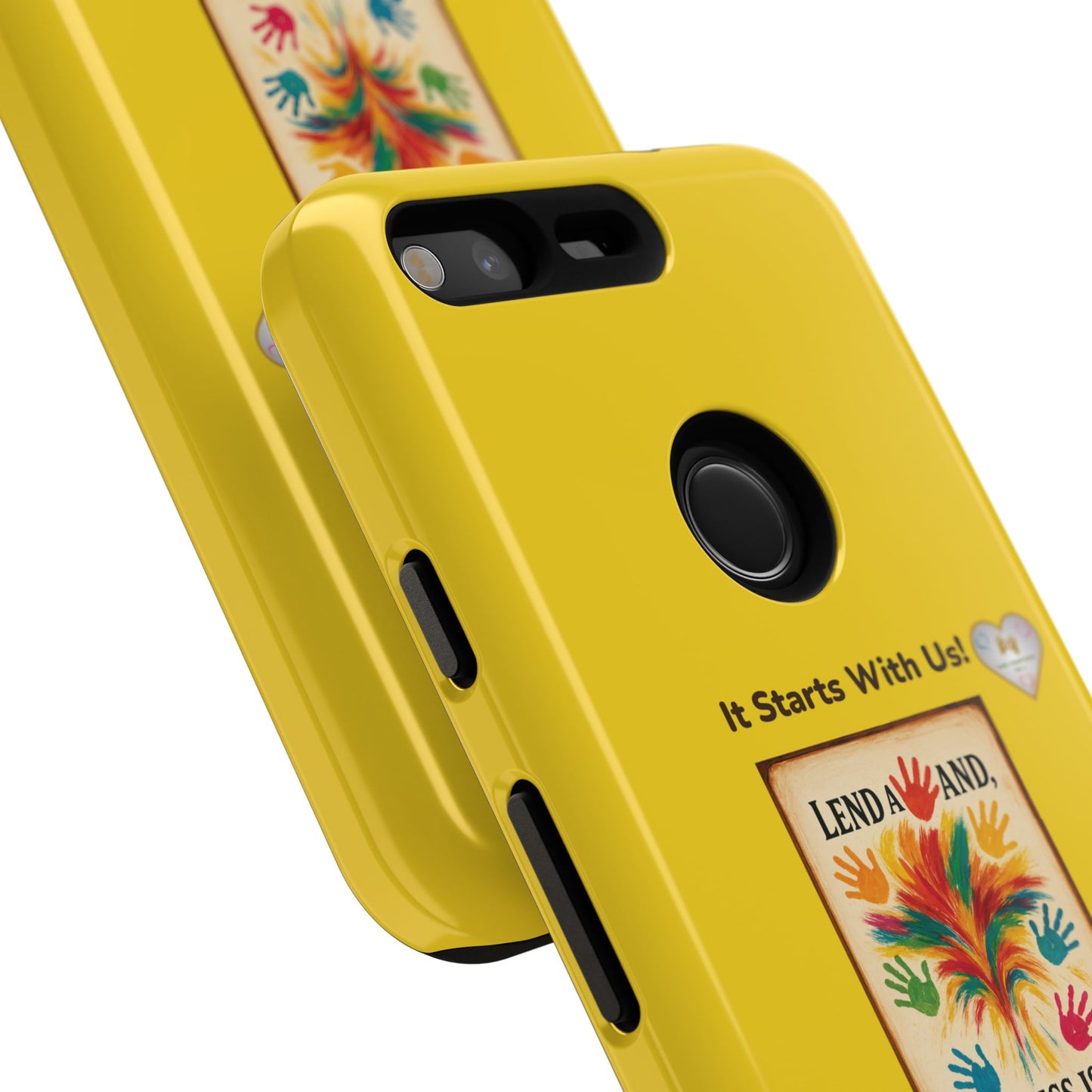 Lend a Hand, Lift a Heart - Phone Case Google Pixel Vol. 2 | "Tech Meets Tenderness."