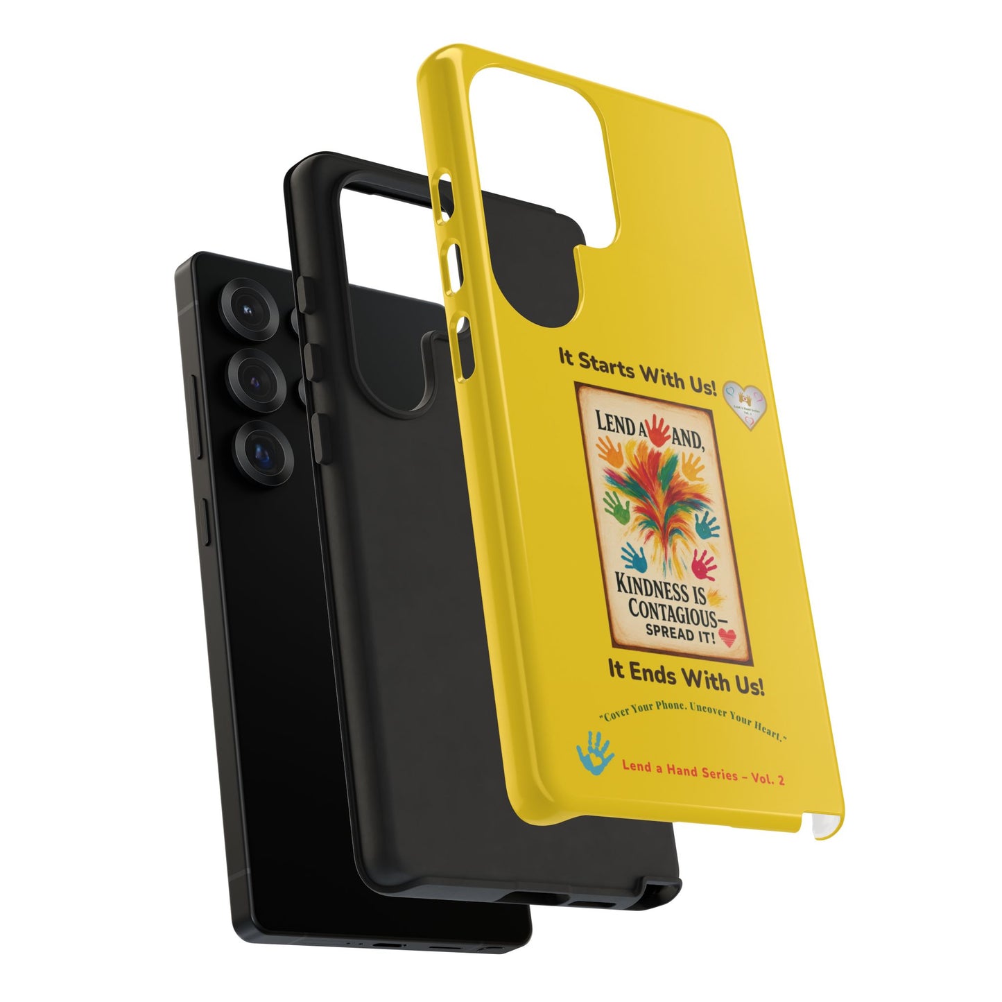 Lend a Hand, Lift a Heart – Phone Case Samsung Vol. 2 | "Cover Your Phone. Uncover Your Heart."