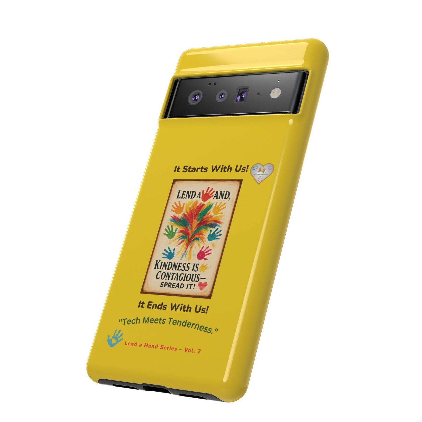 Lend a Hand, Lift a Heart - Phone Case Google Pixel Vol. 2 | "Tech Meets Tenderness."
