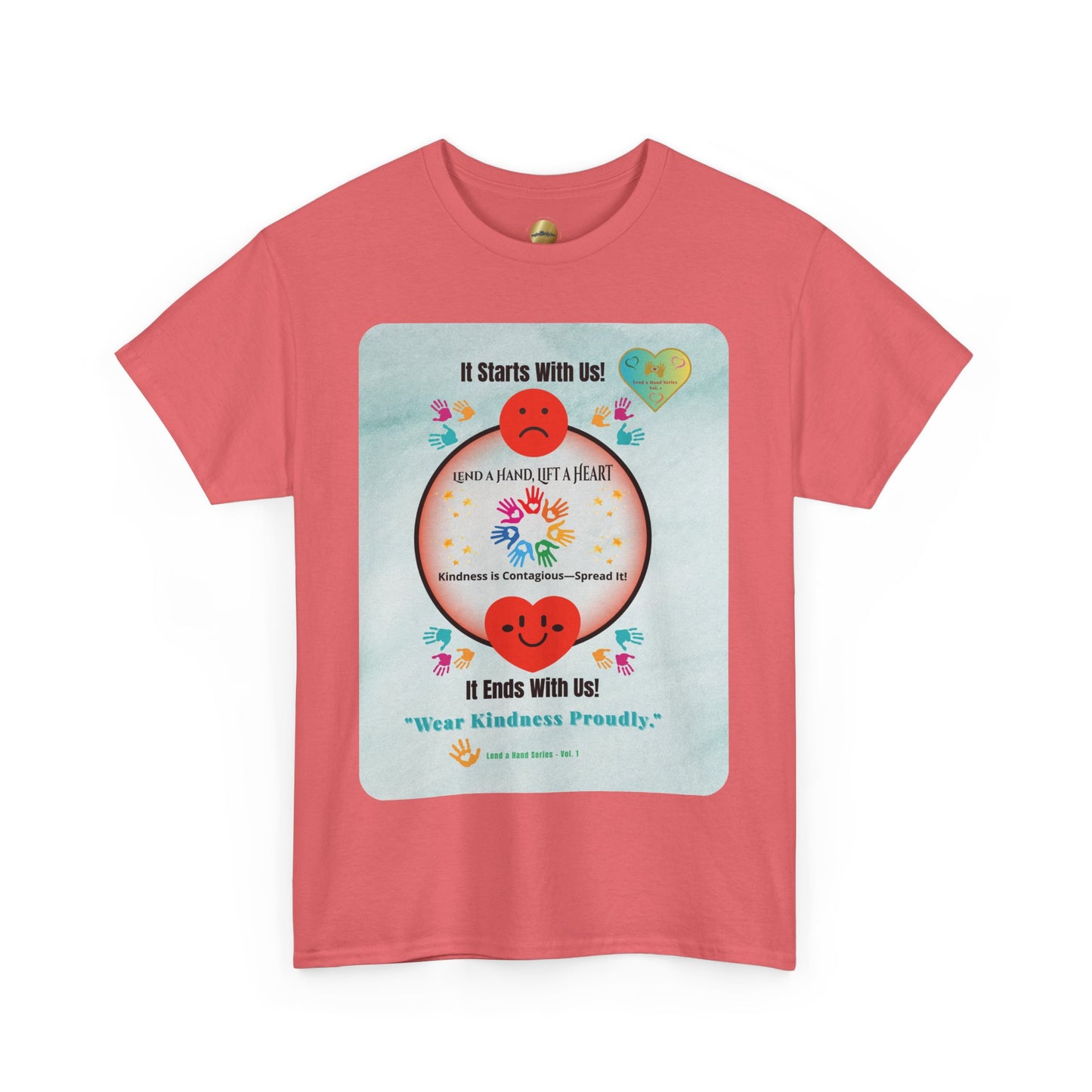 Lend a Hand, Lift a Heart - T-Shirt | "Wear Kindness Proudly."