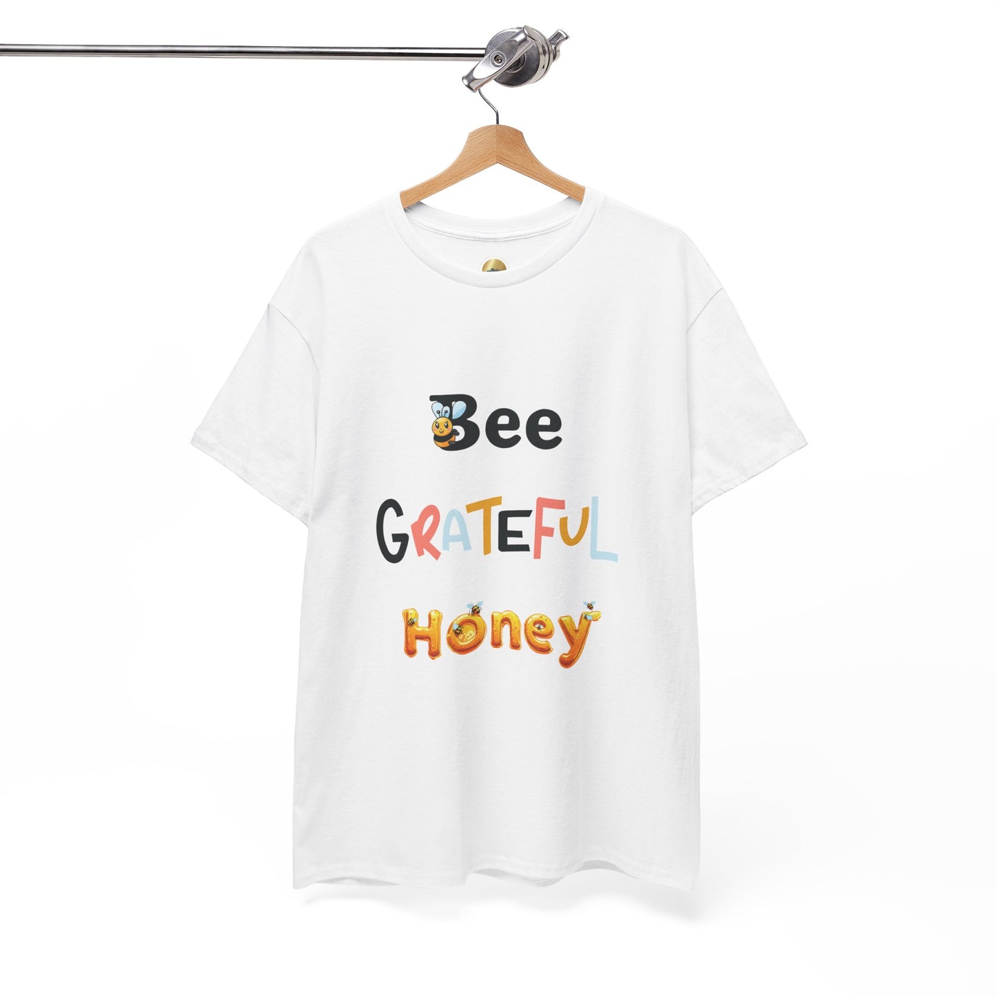 Bee Grateful Honey - Heavy Cotton Tee