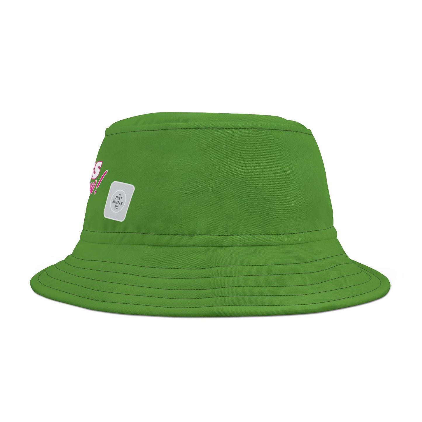 Fearless, Let It Flow | Unisex Bucket Hat (green) | The Just Simple Series