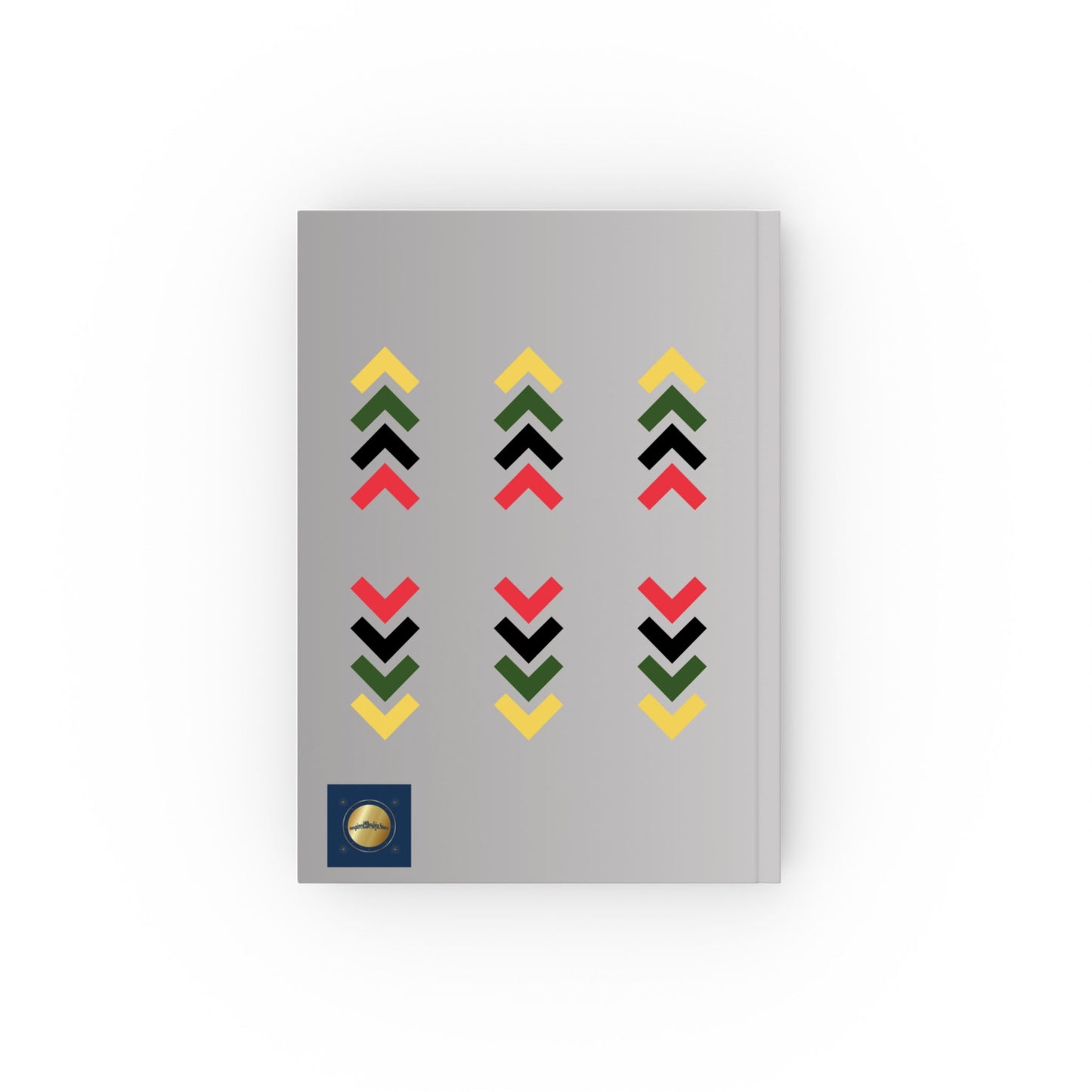 Your Attitude Determines Your Outcome (gray gradient) - Personalized Hard Backed Journal