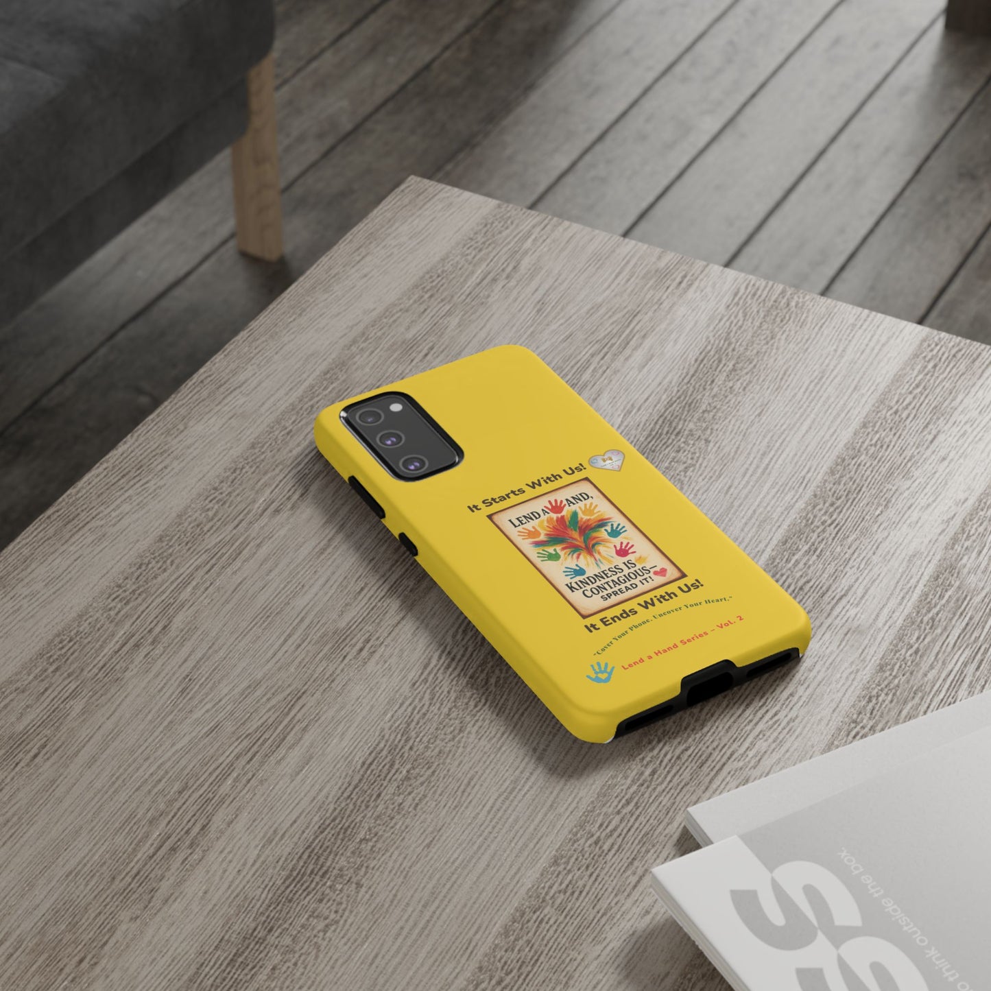 Lend a Hand, Lift a Heart – Phone Case Samsung Vol. 2 | "Cover Your Phone. Uncover Your Heart."