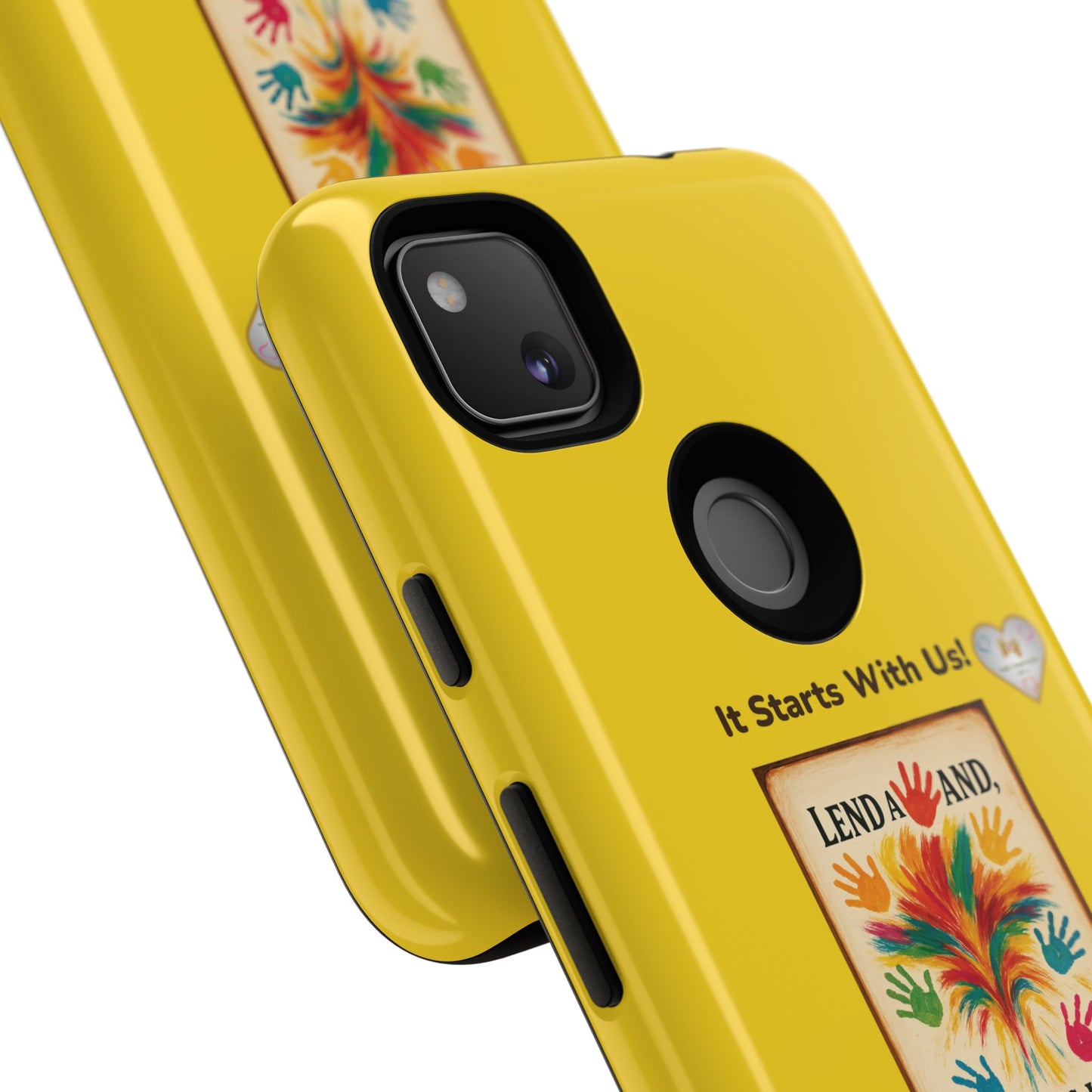 Lend a Hand, Lift a Heart - Phone Case Google Pixel Vol. 2 | "Tech Meets Tenderness."