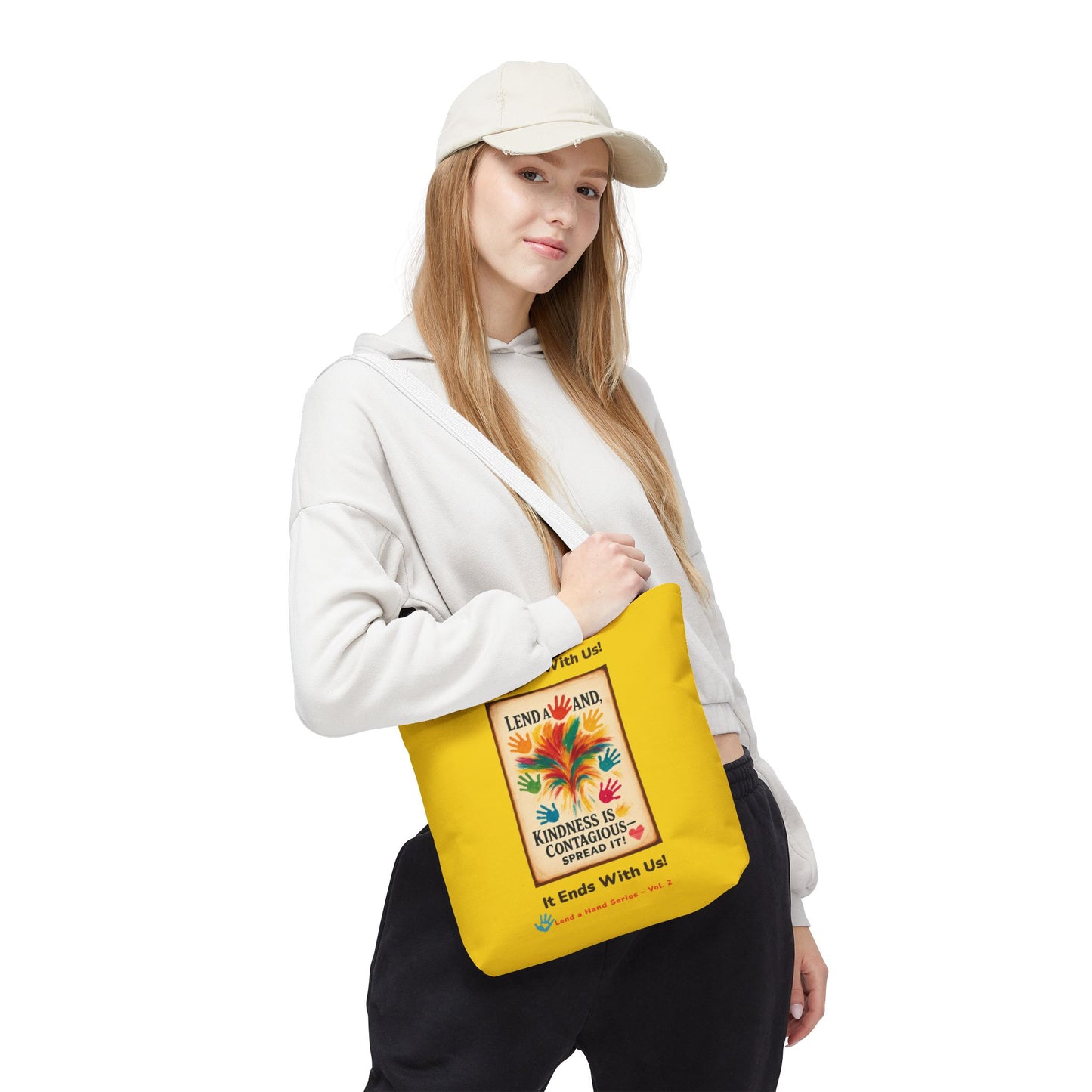 Lend a Hand, Lift a Heart - Tote Vol. 2 | "Tote Kindness. Carry Love."