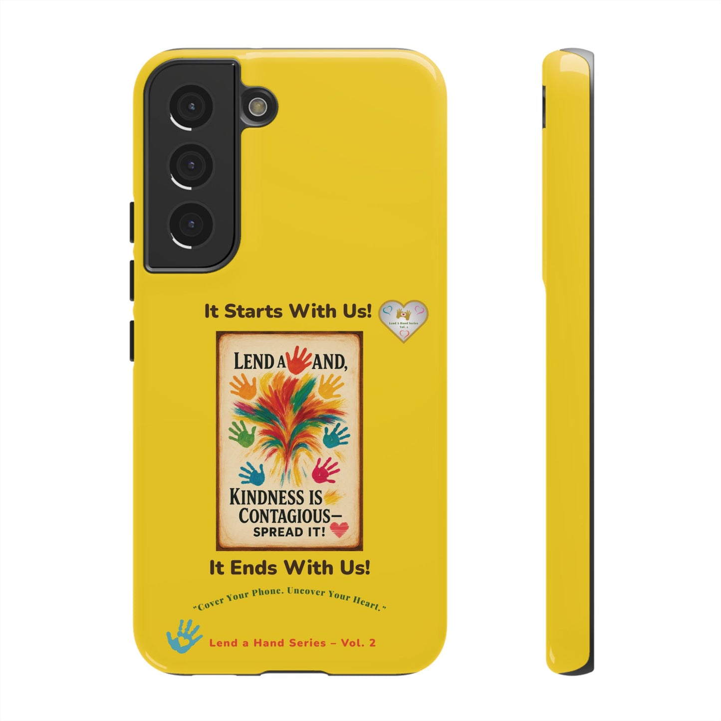 Lend a Hand, Lift a Heart – Phone Case Samsung Vol. 2 | "Cover Your Phone. Uncover Your Heart."