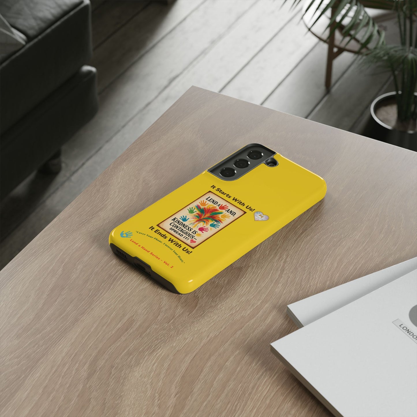 Lend a Hand, Lift a Heart – Phone Case Samsung Vol. 2 | "Cover Your Phone. Uncover Your Heart."