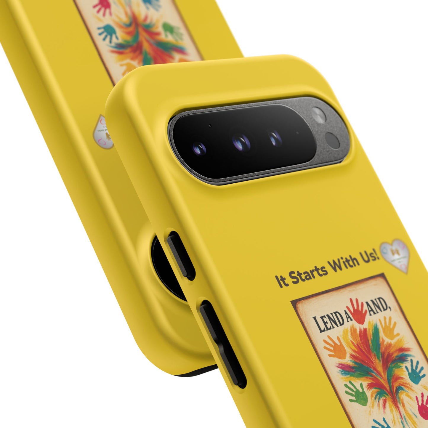 Lend a Hand, Lift a Heart - Phone Case Google Pixel Vol. 2 | "Tech Meets Tenderness."