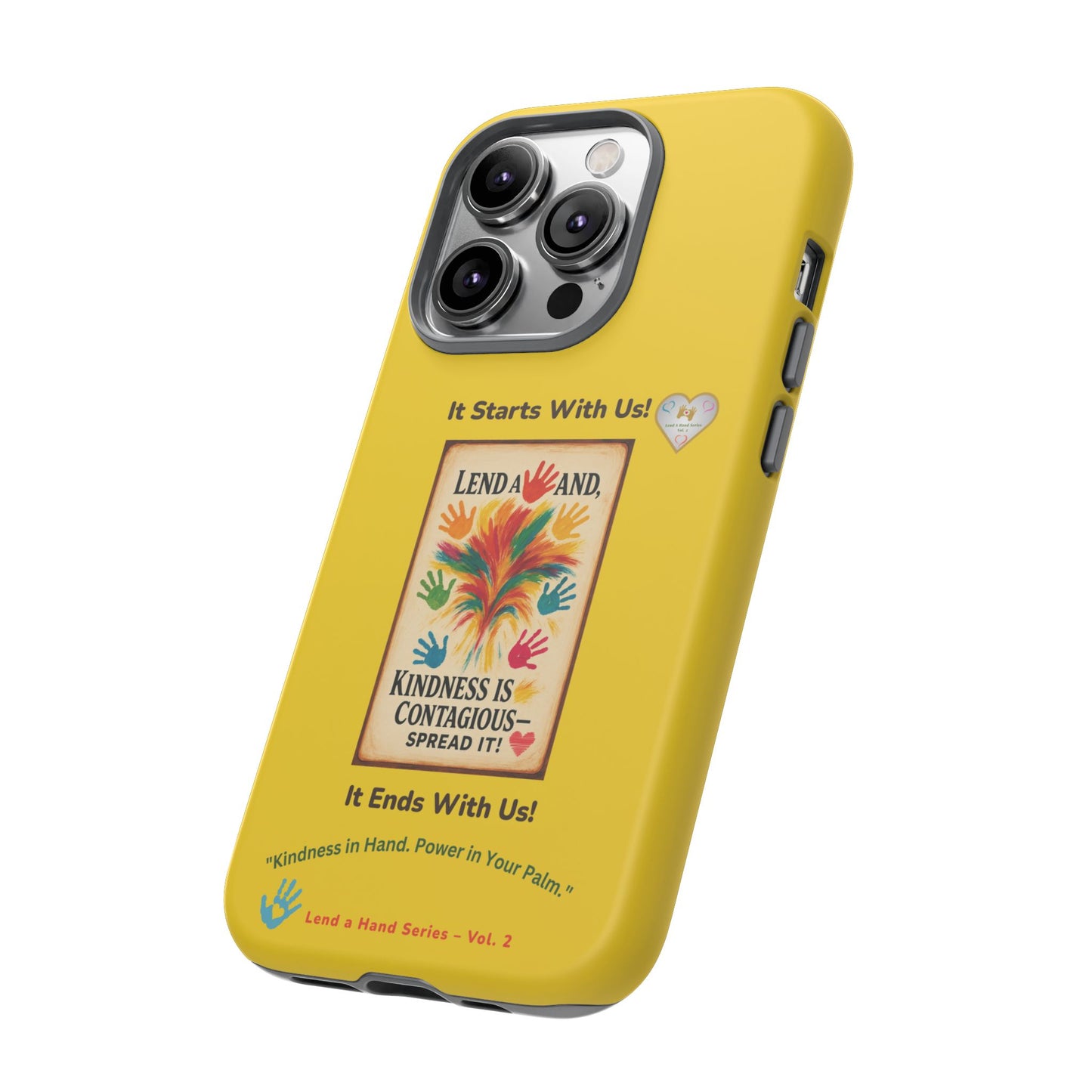 Lend a Hand, Lift a Heart - Phone Case iPhone Vol. 2 | "Kindness in Hand. Power in Your Palm."