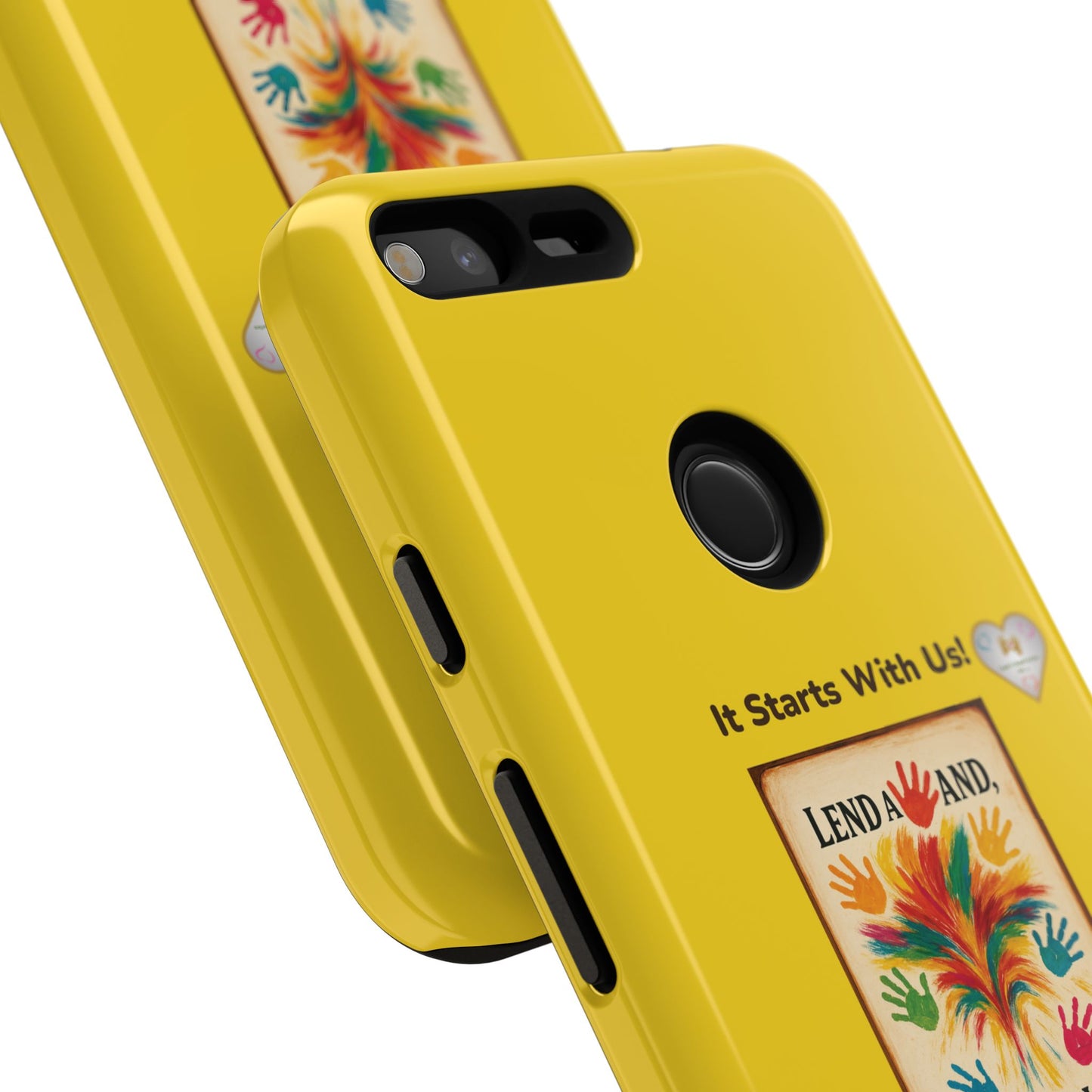 Lend a Hand, Lift a Heart - Phone Case Google Pixel Vol. 2 | "Tech Meets Tenderness."