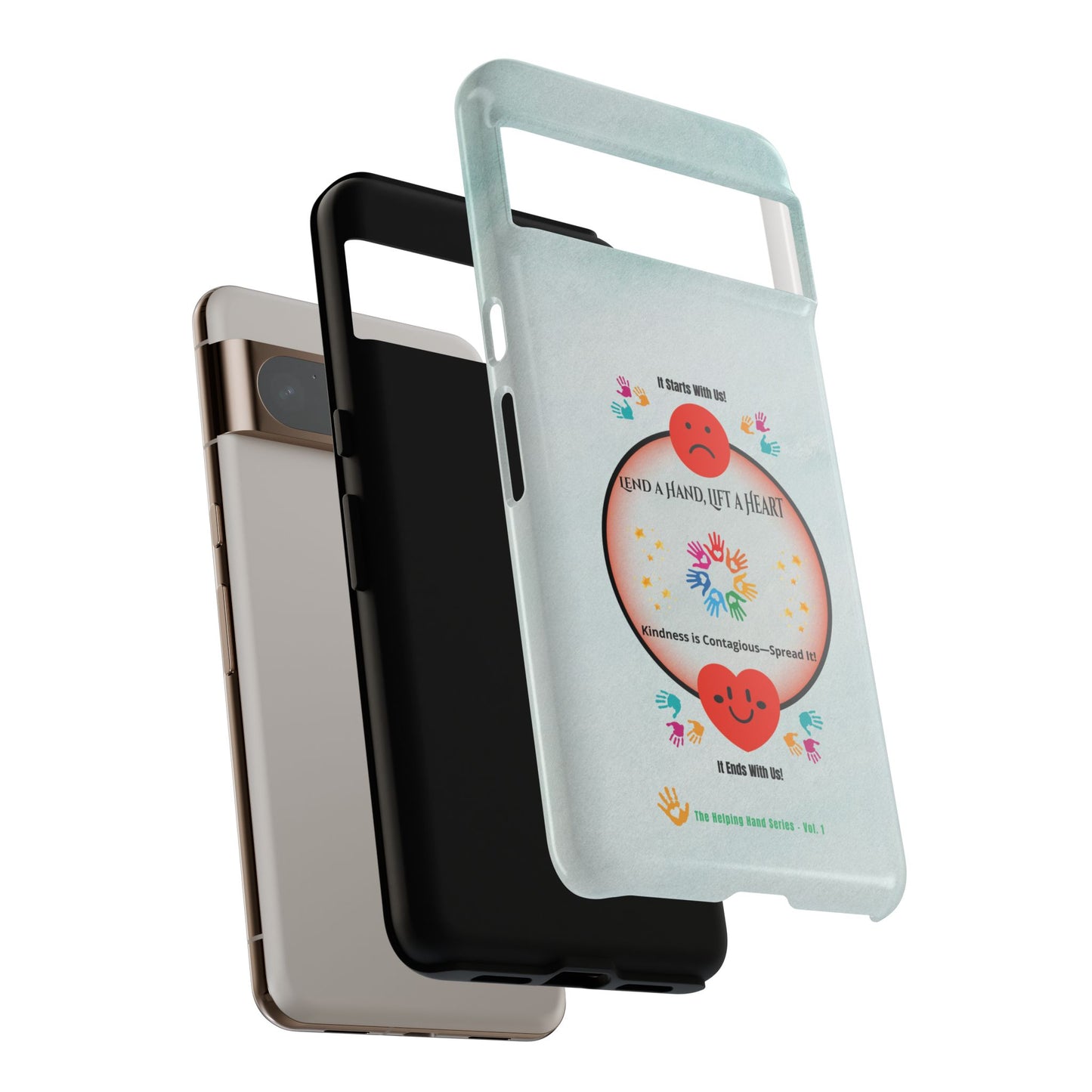 Lend a Hand, Lift a Heart Vol. 1 | Phone Case - iPhone and Google Pixel