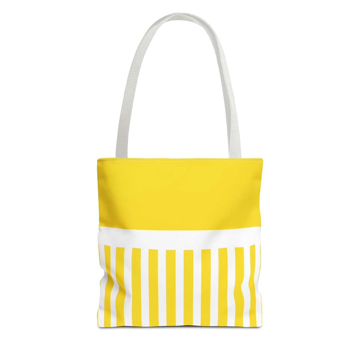 La Strie (yellow & white) - Tote Bag - Stylish Beach Vibes for Every Occasion!