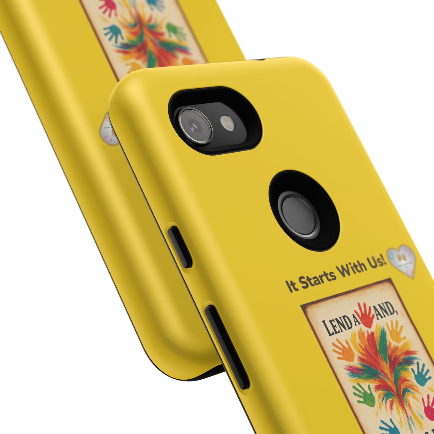 Lend a Hand, Lift a Heart - Phone Case Google Pixel Vol. 2 | "Tech Meets Tenderness."
