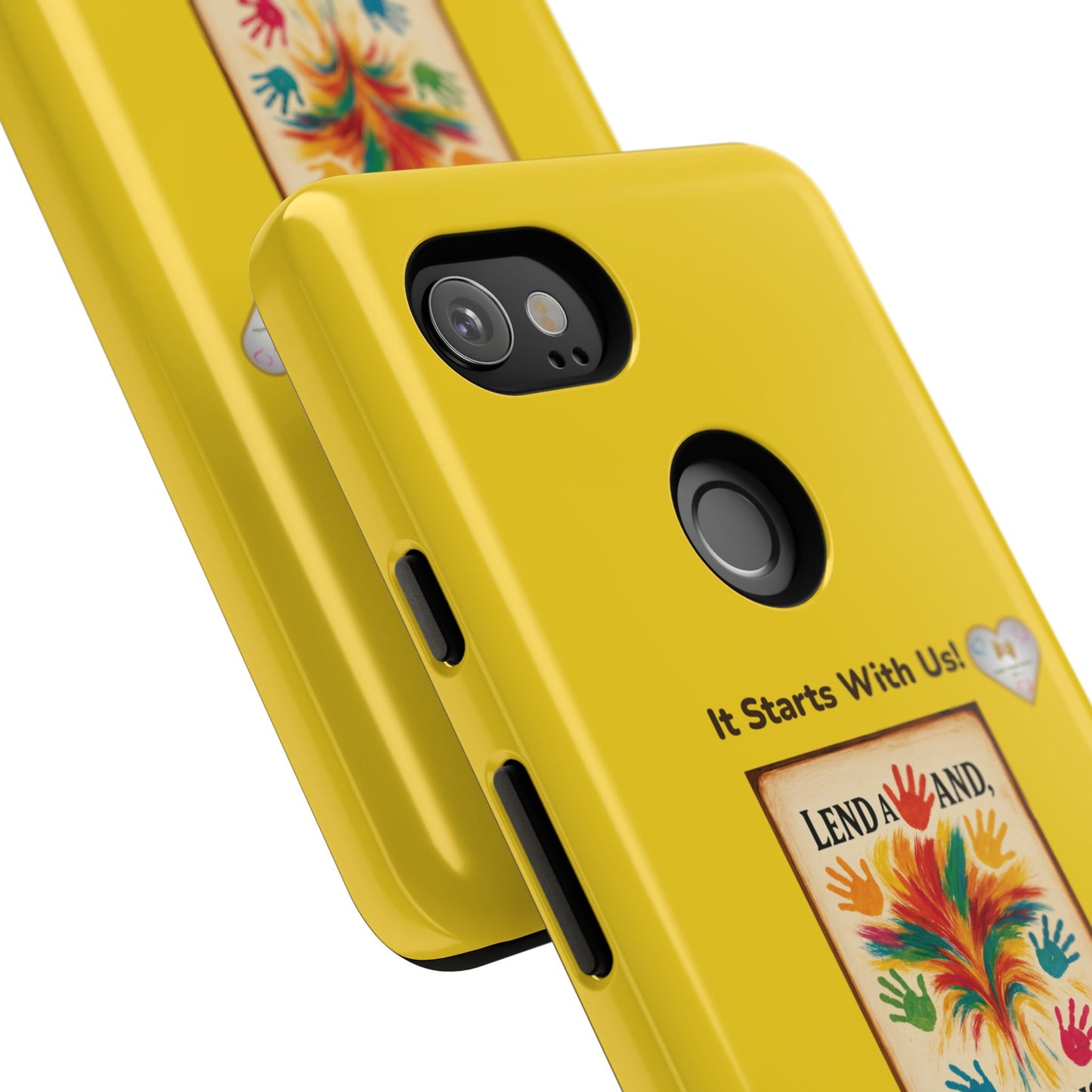 Lend a Hand, Lift a Heart - Phone Case Google Pixel Vol. 2 | "Tech Meets Tenderness."