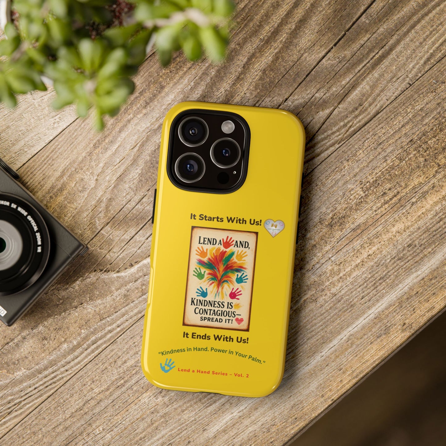 Lend a Hand, Lift a Heart - Phone Case iPhone Vol. 2 | "Kindness in Hand. Power in Your Palm."