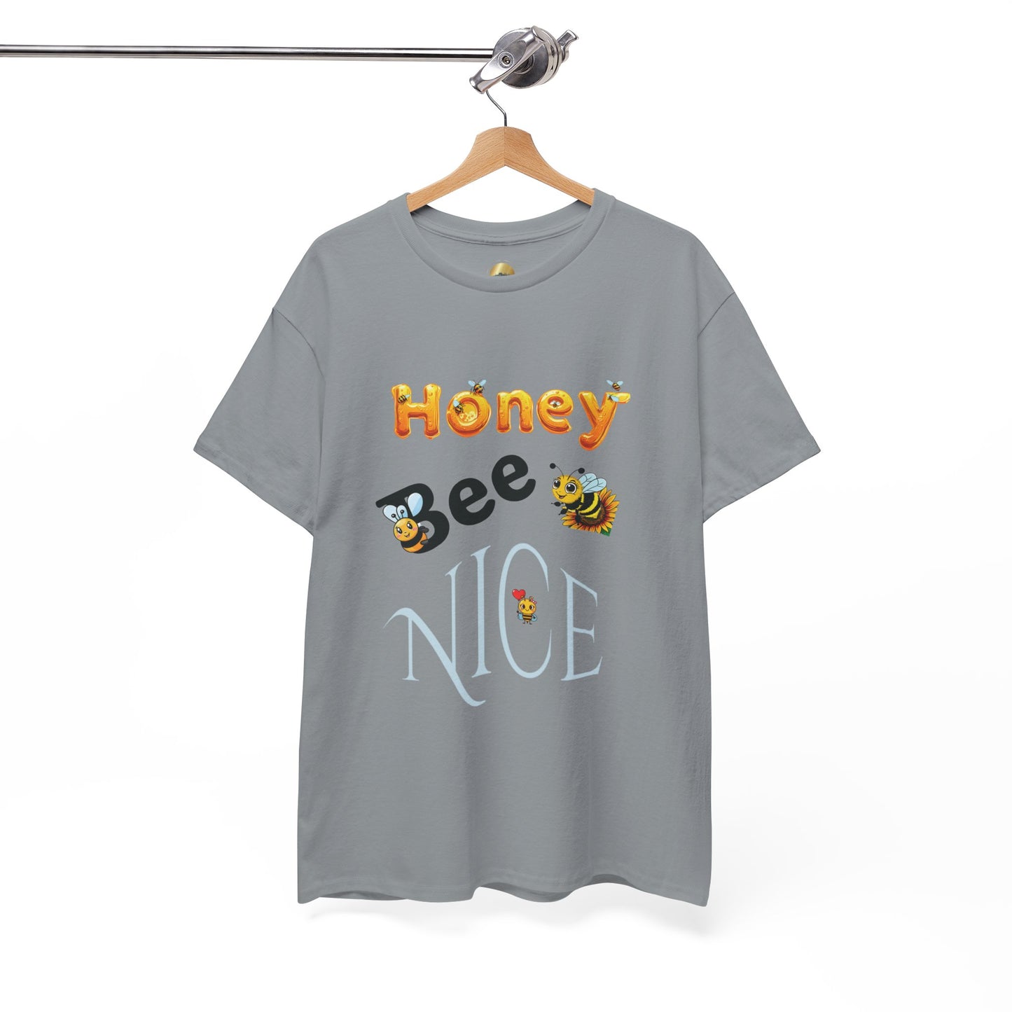 Honey Bee Nice - Heavy Cotton Tee