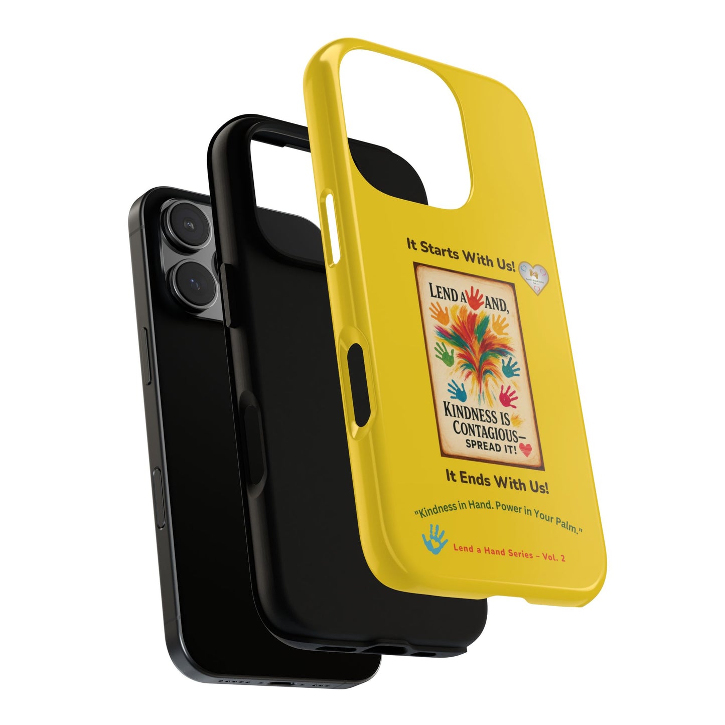 Lend a Hand, Lift a Heart - Phone Case iPhone Vol. 2 | "Kindness in Hand. Power in Your Palm."