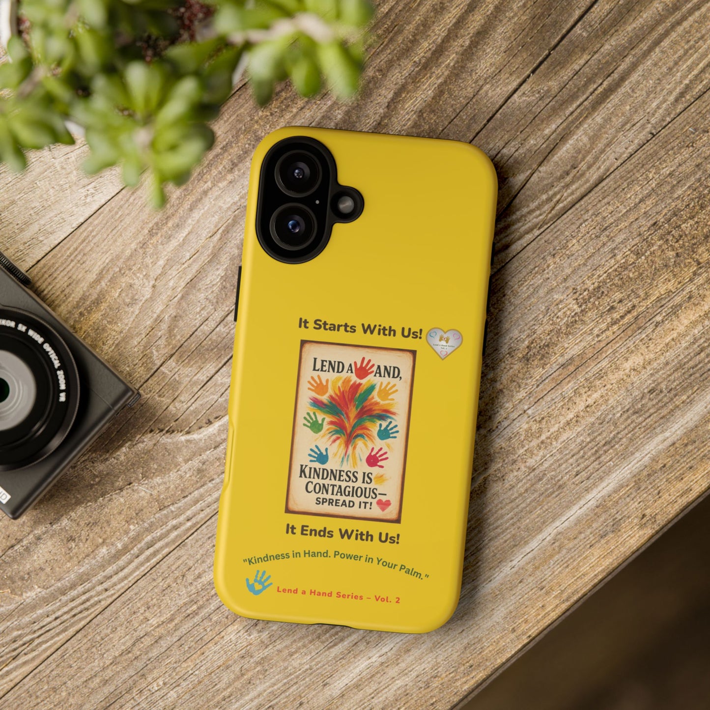 Lend a Hand, Lift a Heart - Phone Case iPhone Vol. 2 | "Kindness in Hand. Power in Your Palm."