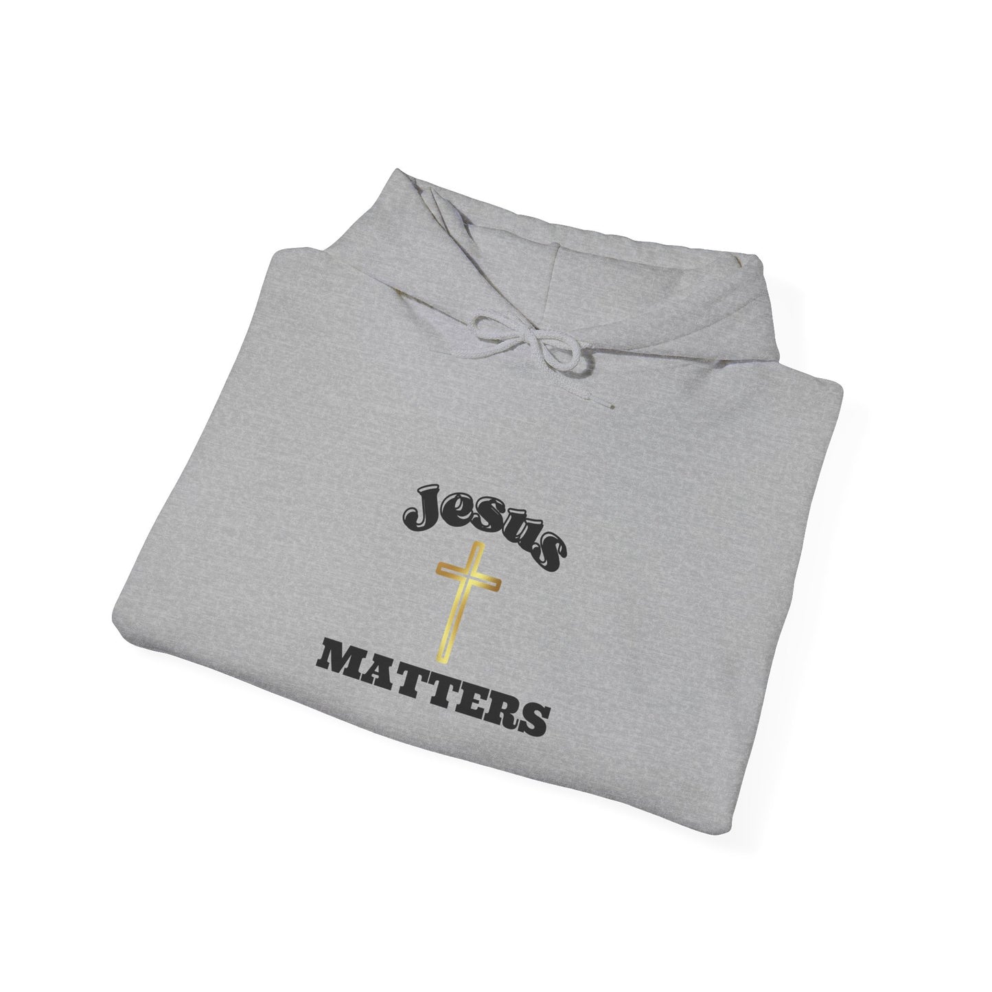 Jesus Matters (cross) Unisex Jesus Matters Heavy Blend™ Hooded Sweatshirt