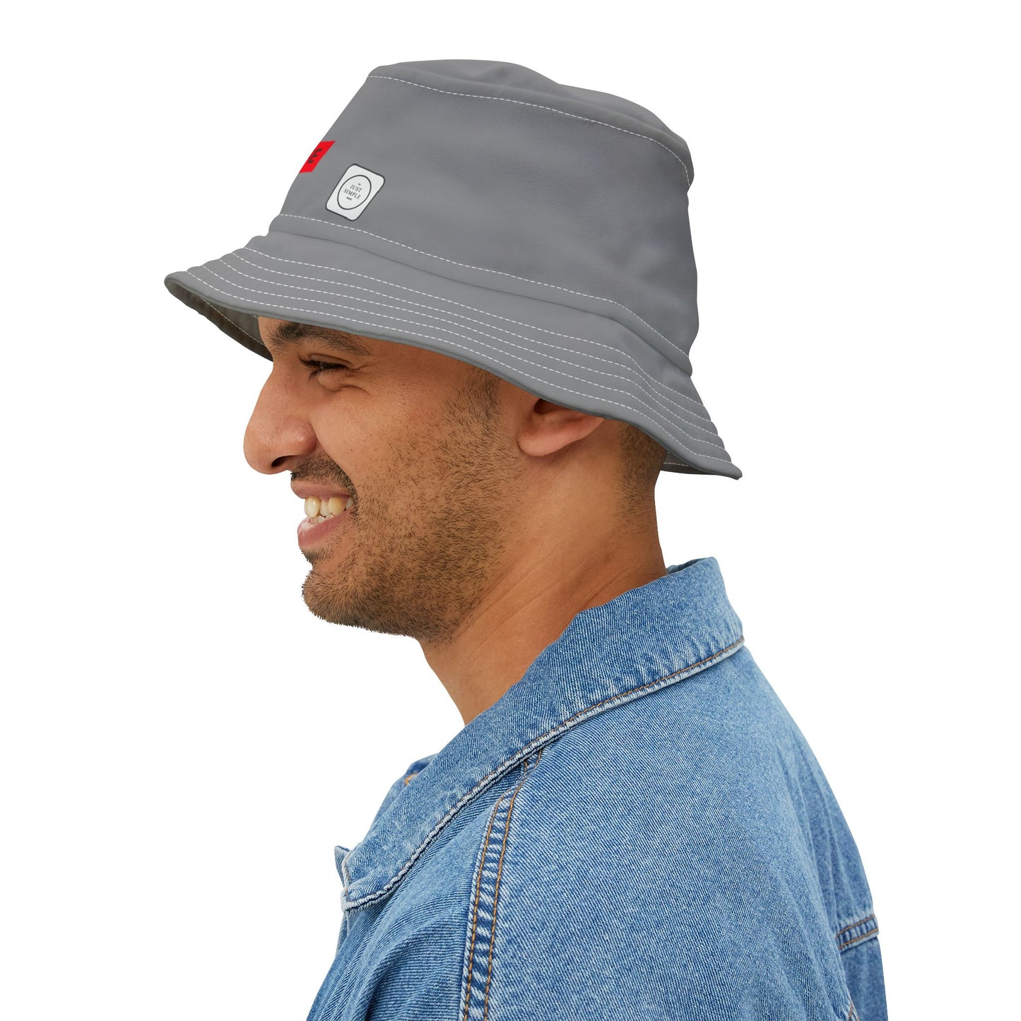 Love Life | Unisex Bucket Hat (grey) | The Just Simple Series