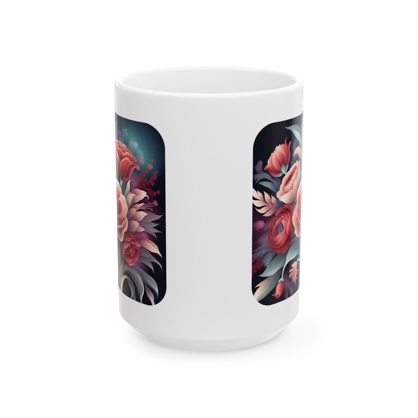 Floral Peace - Ceramic Mug