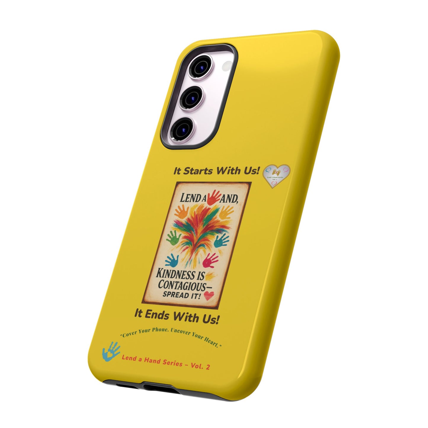 Lend a Hand, Lift a Heart – Phone Case Samsung Vol. 2 | "Cover Your Phone. Uncover Your Heart."