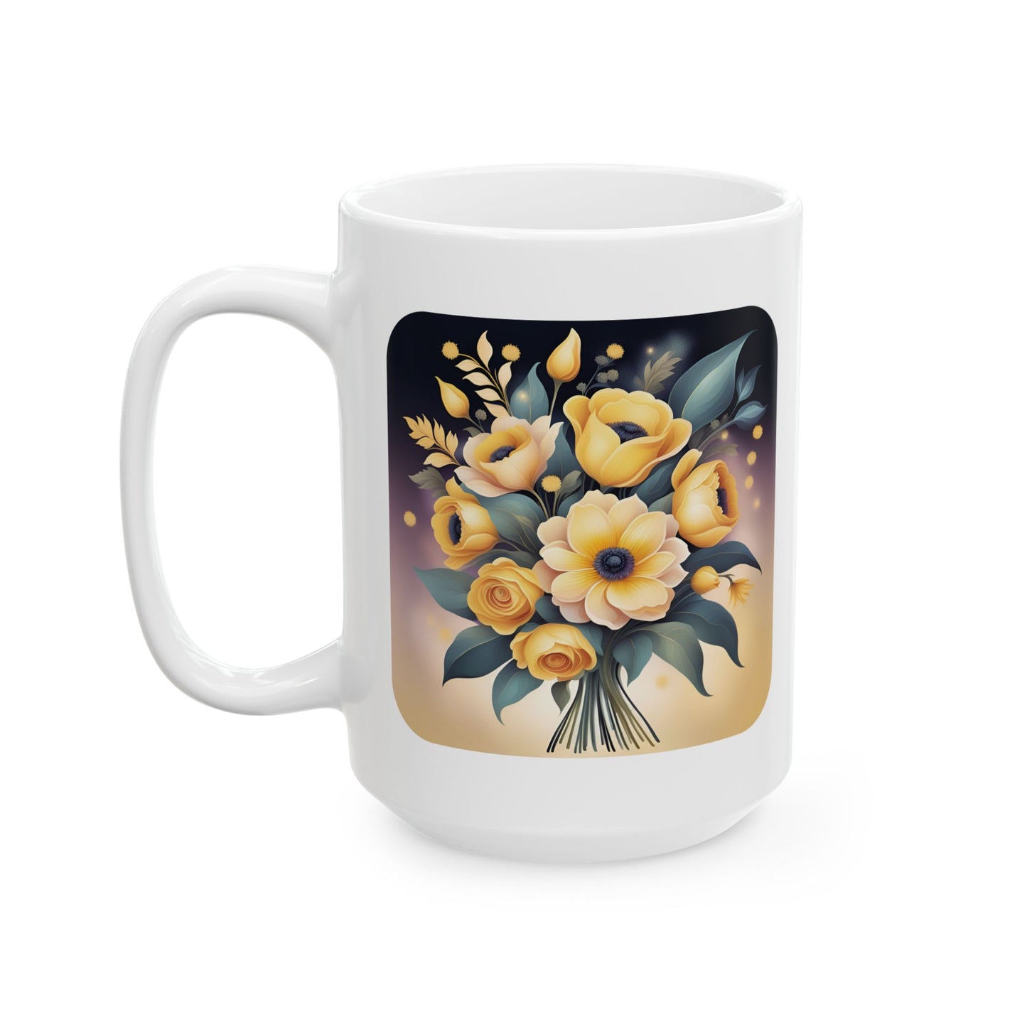 Floral Delight - Ceramic Mug
