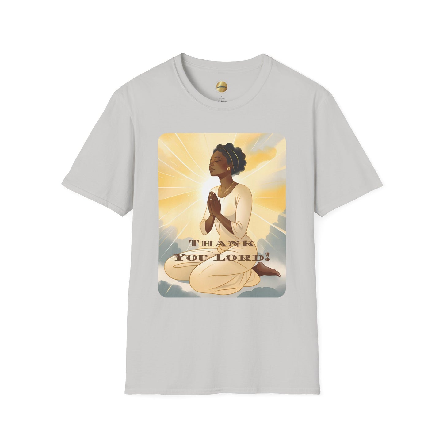 Thank You Lord - Unisex Softstyle T-Shirt - Inspirational Prayer Tee