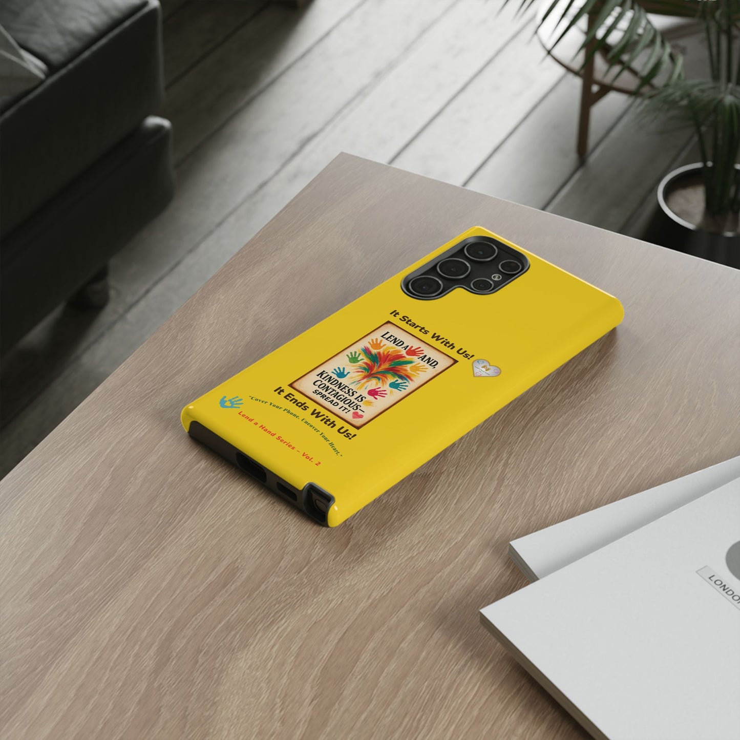 Lend a Hand, Lift a Heart – Phone Case Samsung Vol. 2 | "Cover Your Phone. Uncover Your Heart."