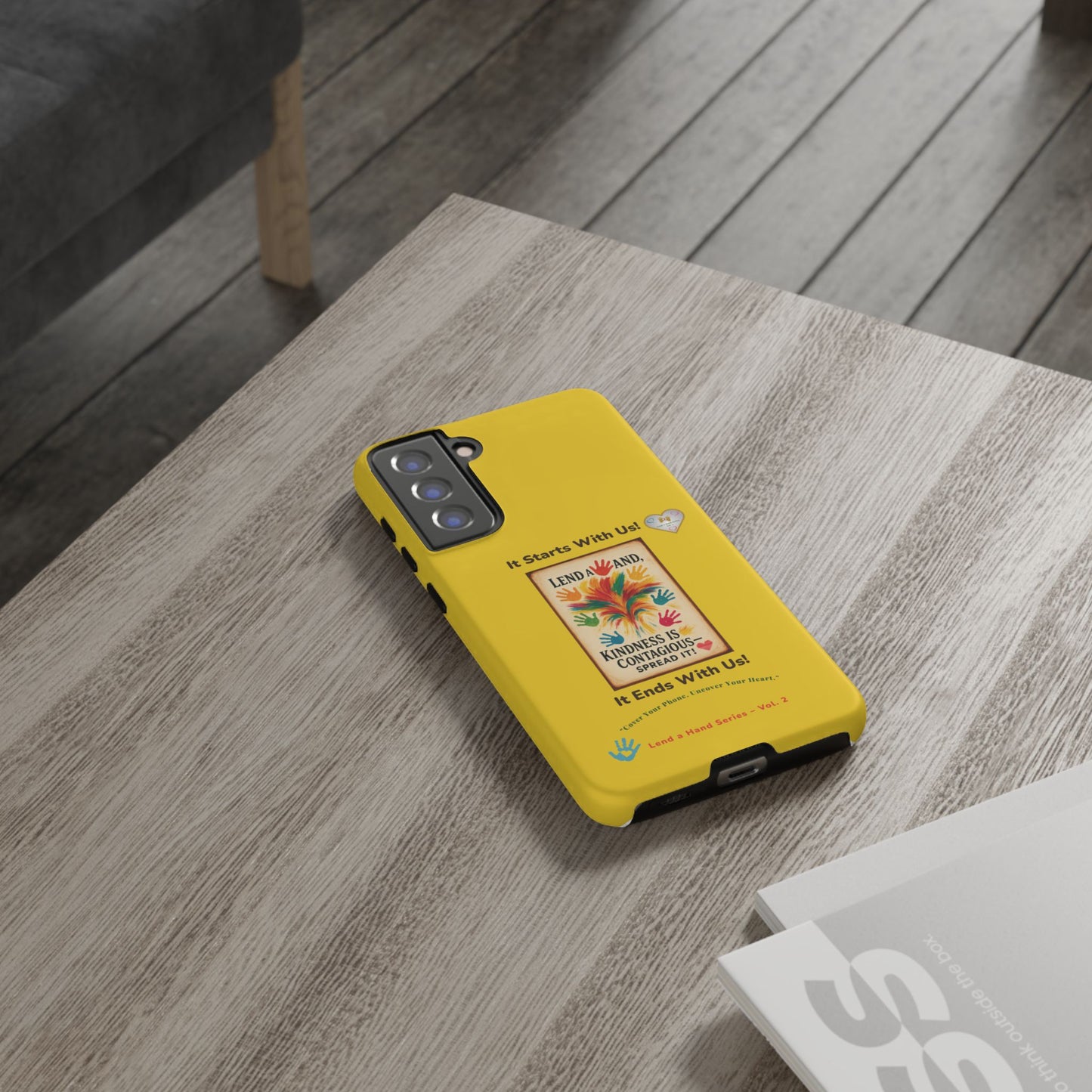 Lend a Hand, Lift a Heart – Phone Case Samsung Vol. 2 | "Cover Your Phone. Uncover Your Heart."