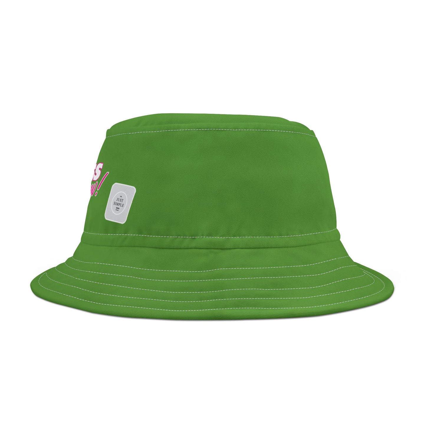 Fearless, Let It Flow | Unisex Bucket Hat (green) | The Just Simple Series