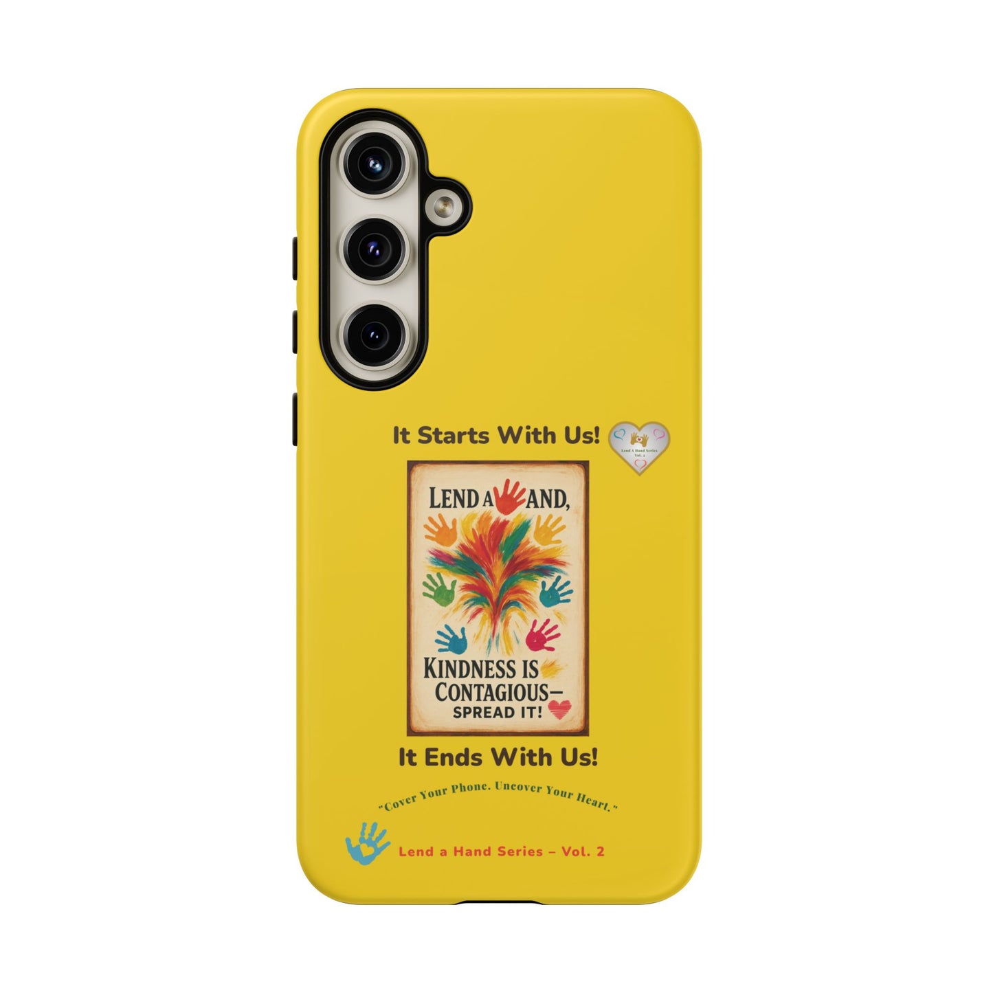 Lend a Hand, Lift a Heart – Phone Case Samsung Vol. 2 | "Cover Your Phone. Uncover Your Heart."