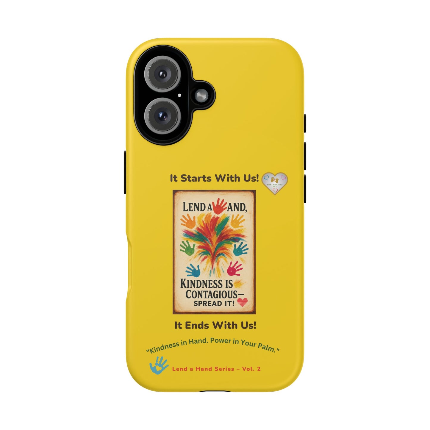 Lend a Hand, Lift a Heart - Phone Case iPhone Vol. 2 | "Kindness in Hand. Power in Your Palm."