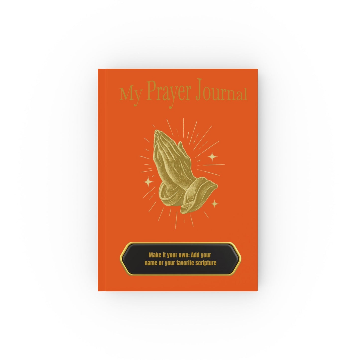 My Prayer Journal (orange) | Inspirational Journal