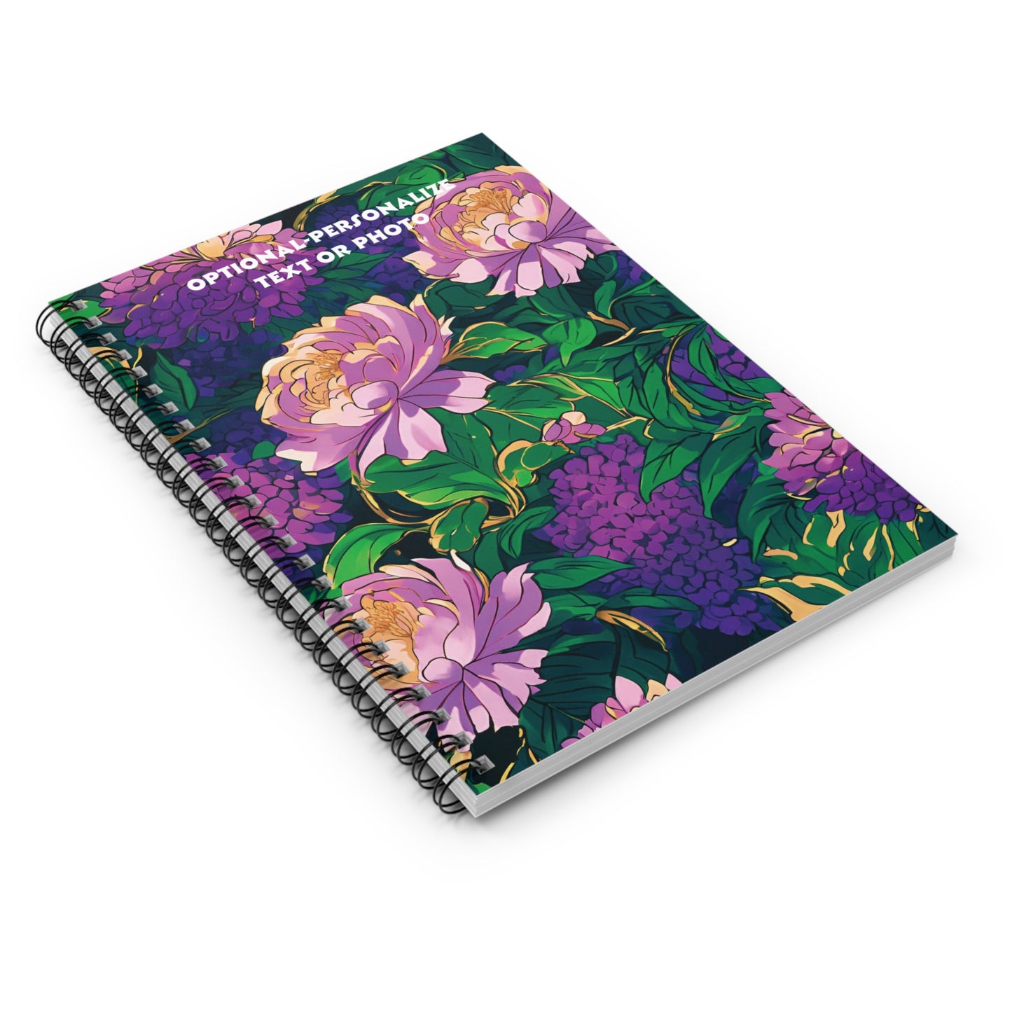 Purple Haze - Personalized Spiral Notebook