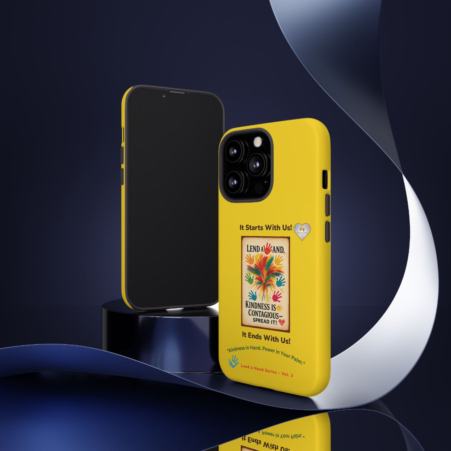 Lend a Hand, Lift a Heart - Phone Case iPhone Vol. 2 | "Kindness in Hand. Power in Your Palm."