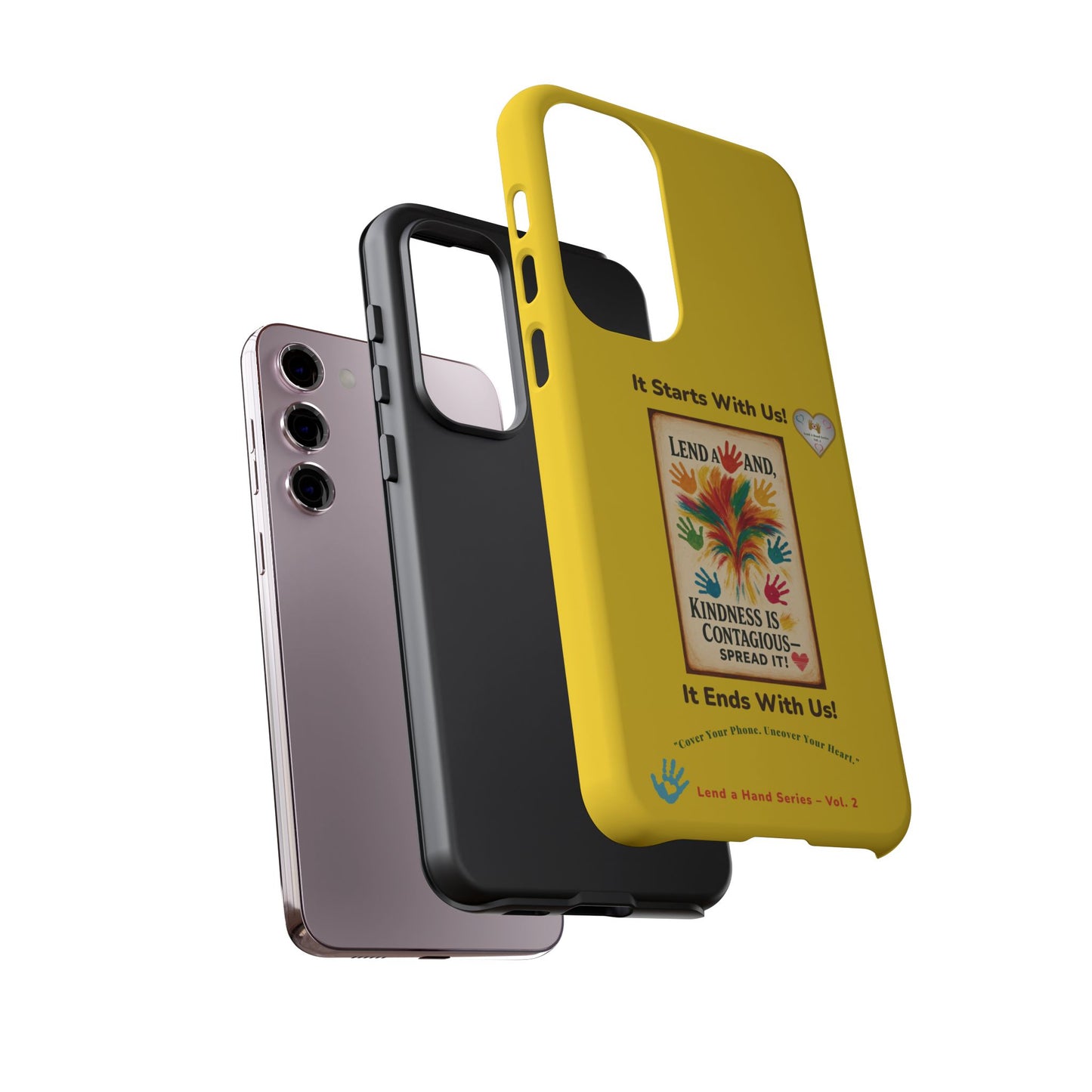 Lend a Hand, Lift a Heart – Phone Case Samsung Vol. 2 | "Cover Your Phone. Uncover Your Heart."