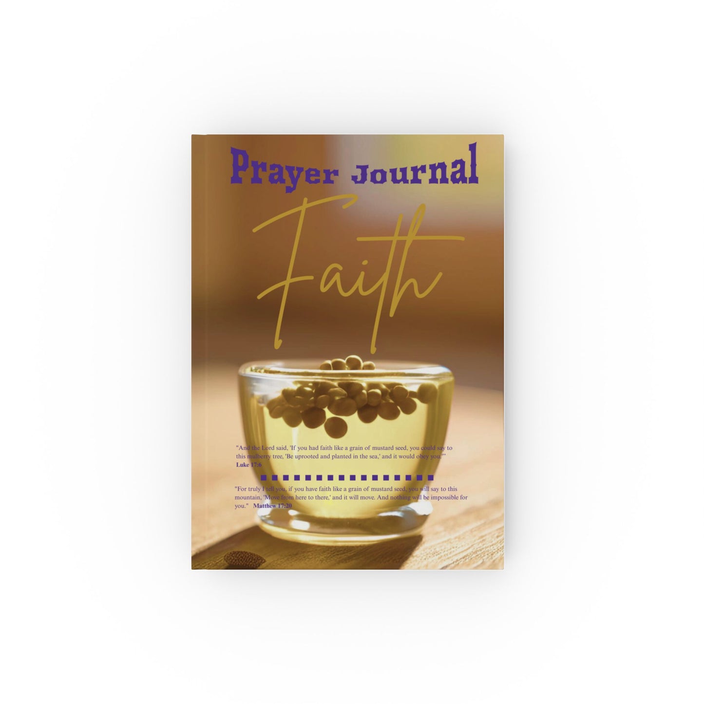 Mustard Seed Faith - Hard Backed Journal